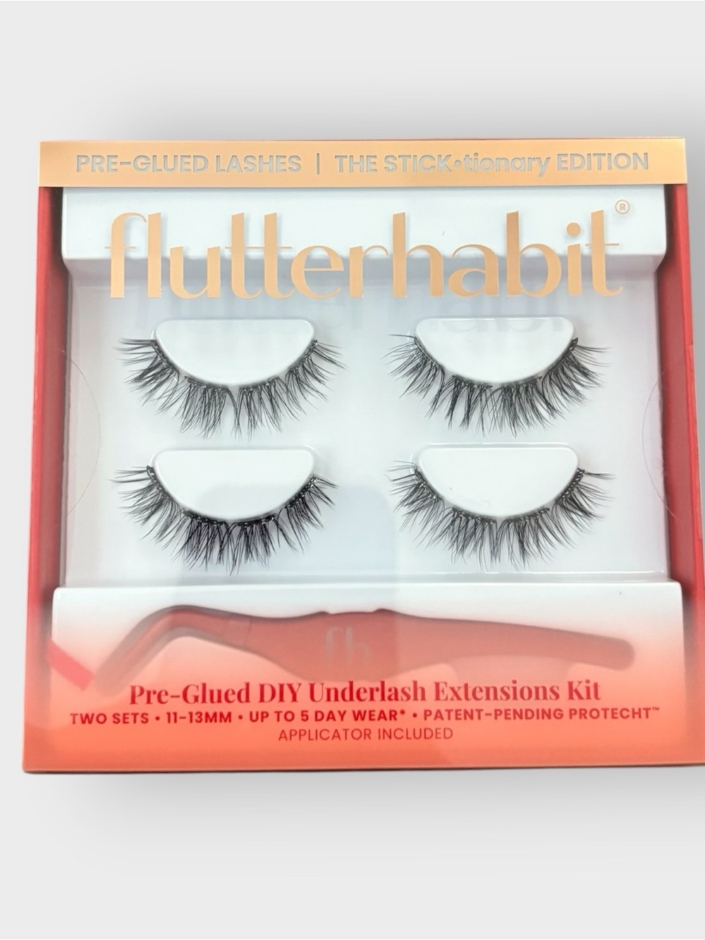 FlutterHabit The Sweetheart Starter Kit Underlash Extensions, Medium Volume Doll